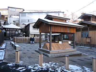 草津温泉 地蔵の湯前