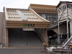 豊野駅 橋上駅舎