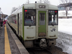 戸狩野沢温泉駅 飯山線