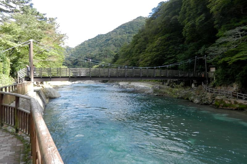 塩原渓谷線歩道