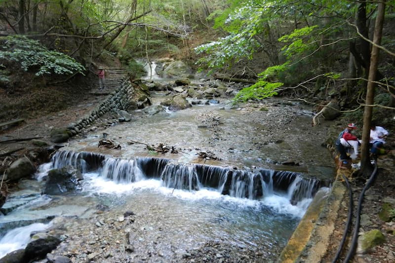 塩原渓谷線歩道