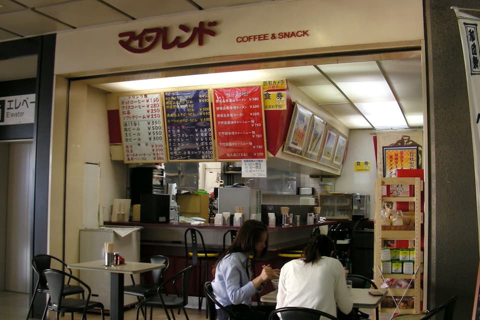 那須塩原駅 立ち食いそば