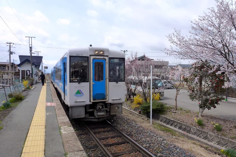 左沢線の温泉めぐり 13年4月