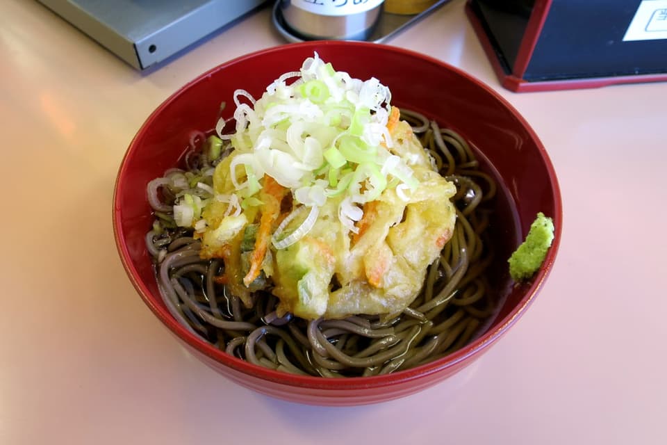 会津若松駅 そば処たちあおい
