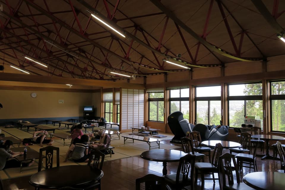 見晴らしの湯こまみ