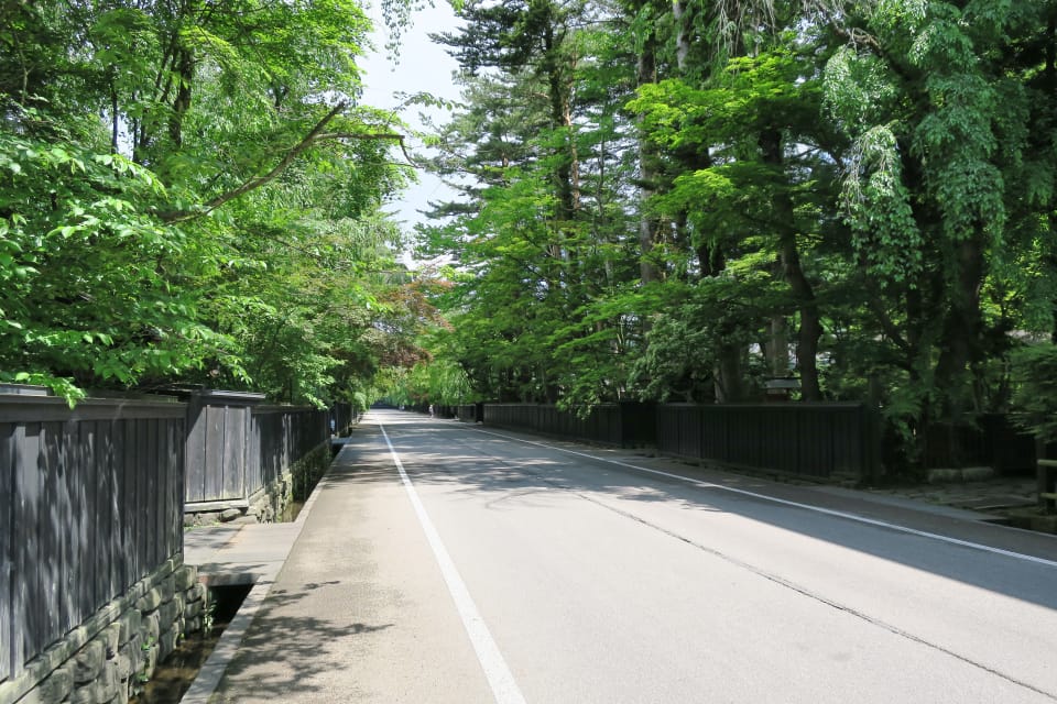 角館の武家屋敷街
