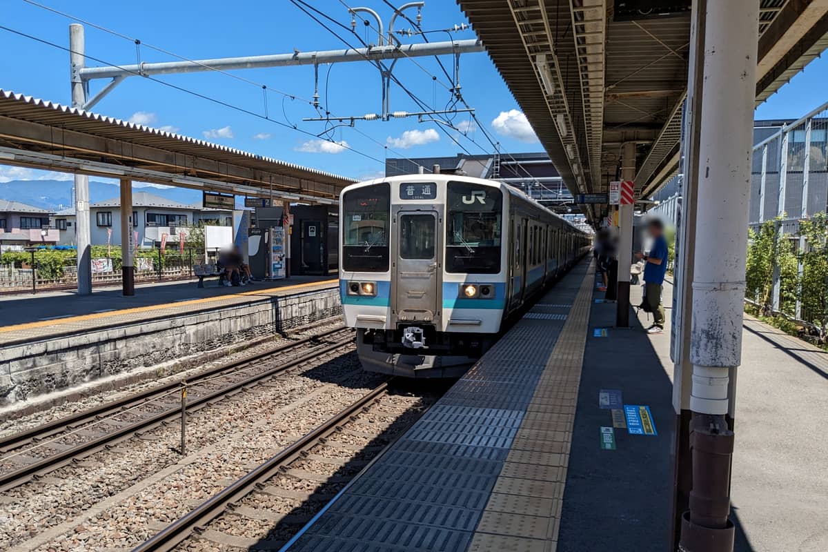 石和温泉駅