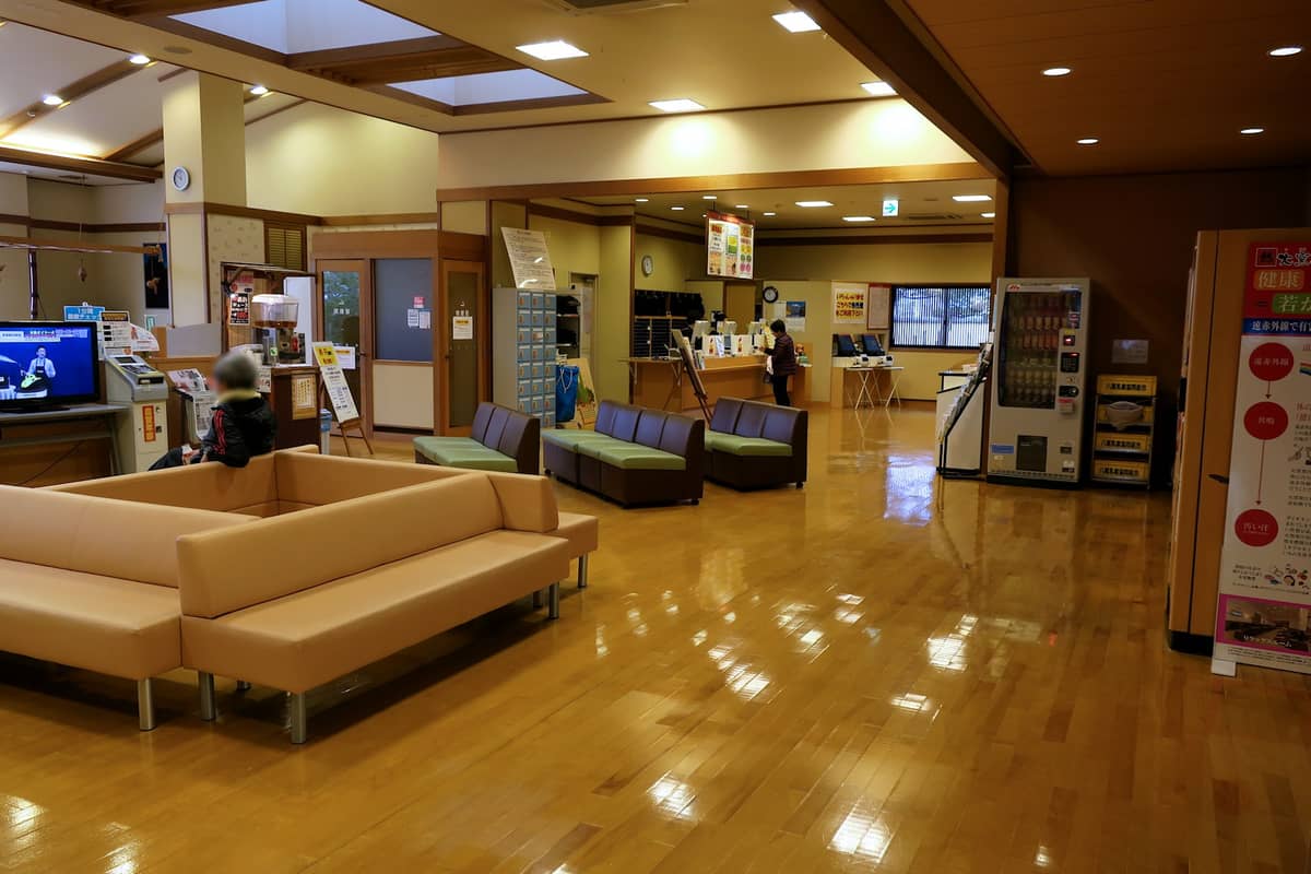 ファボーレの湯 館内 休憩所