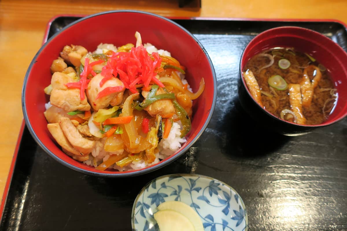 飛騨高山 ひだまりの湯 鶏ちゃん丼