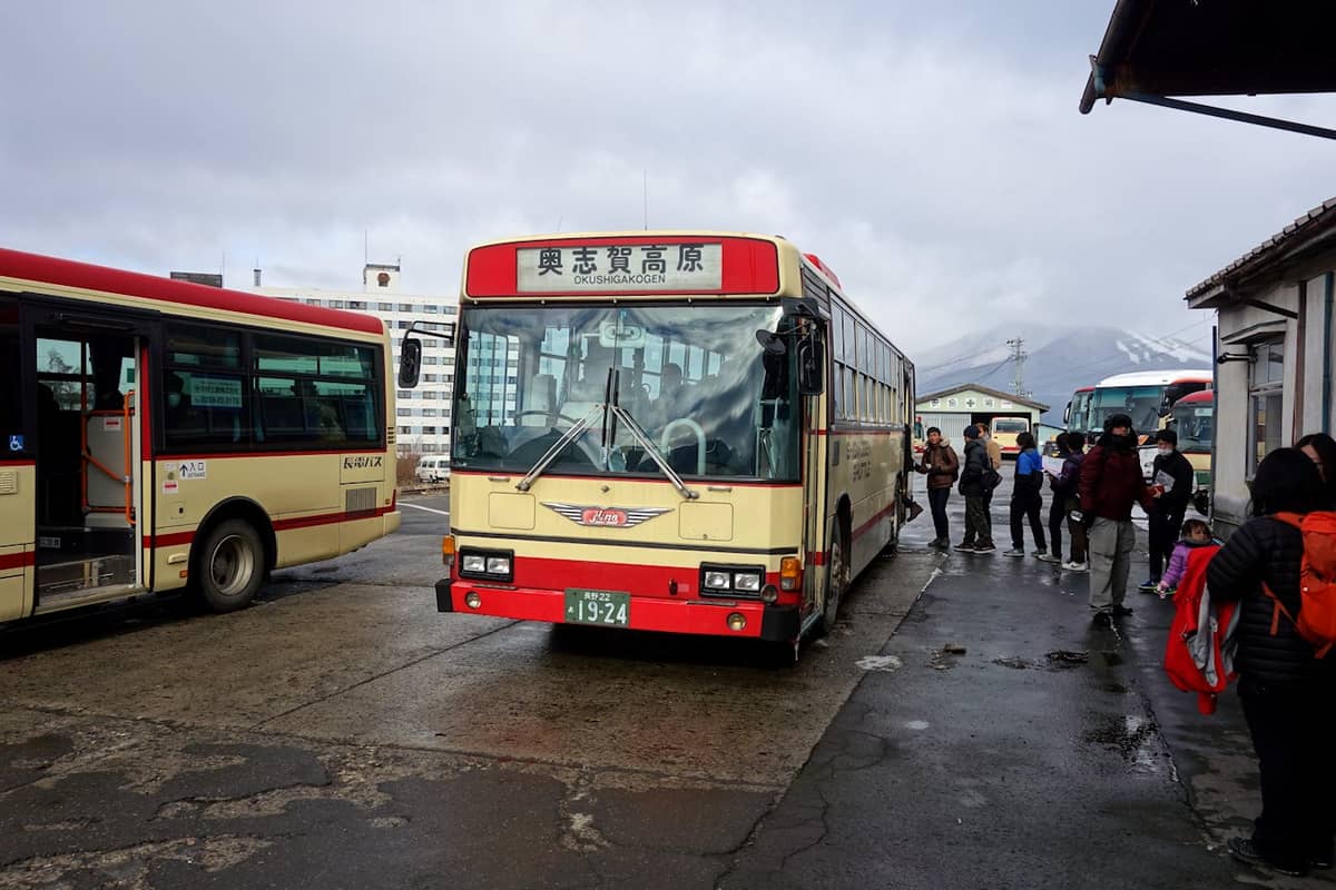 長電バス 奥志賀高原