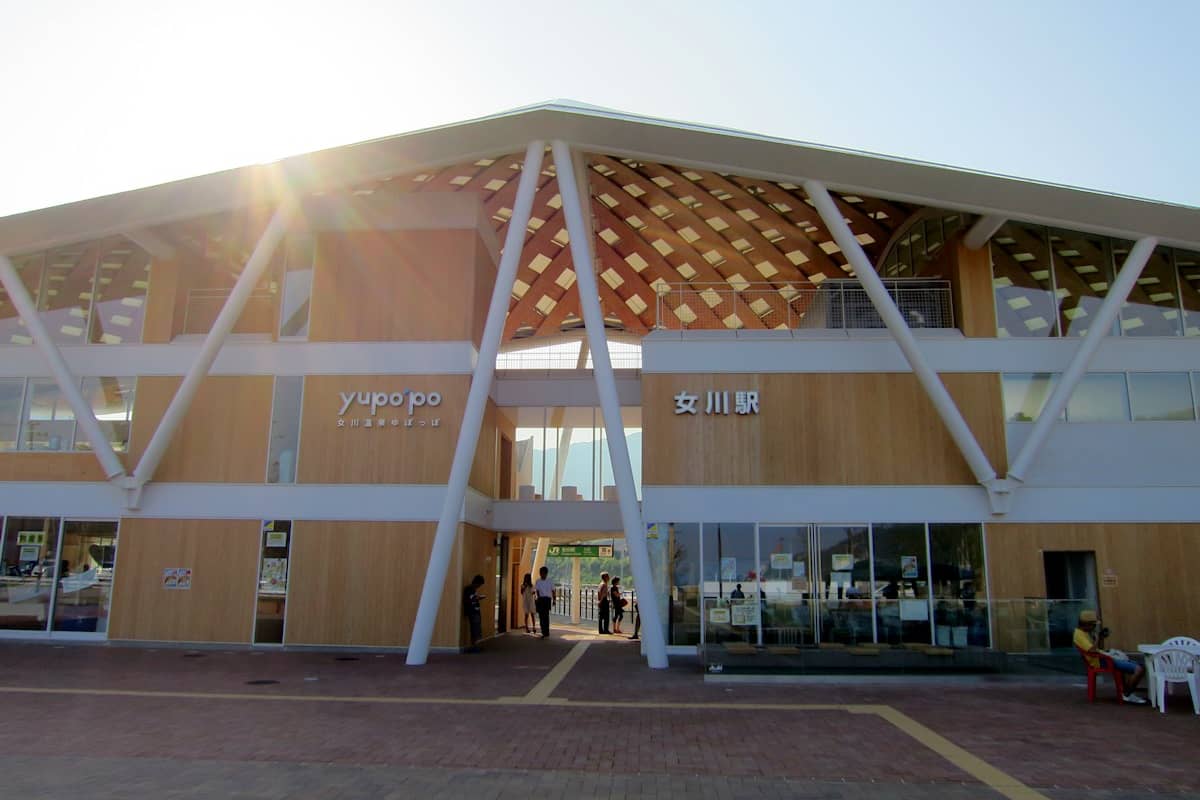 女川駅 女川温泉ゆぽっぽ