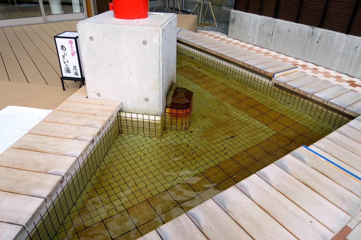足湯 あじさいの湯