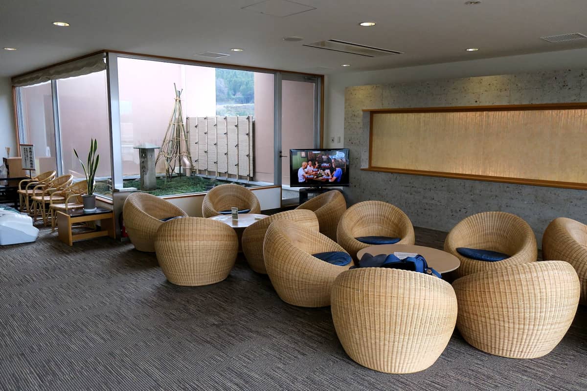 神通峡春日温泉 ゆ〜とりあ越中 休憩スペース